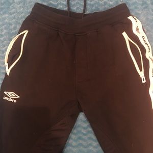 Umbro black joggers
